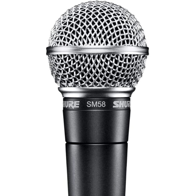 Micrófono SHURE SM58-LC Negro Rendimiento Vocal Excepcional - Imagen 9