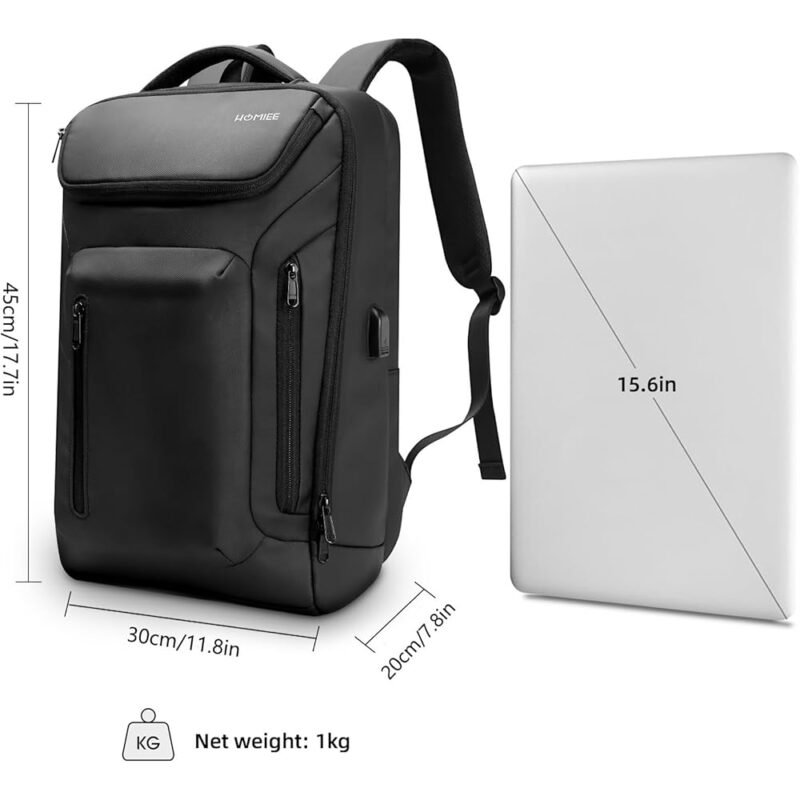 Mochila HOMIEE Business Smart Impermeable para Laptop 15.6 pulgadas - Imagen 7