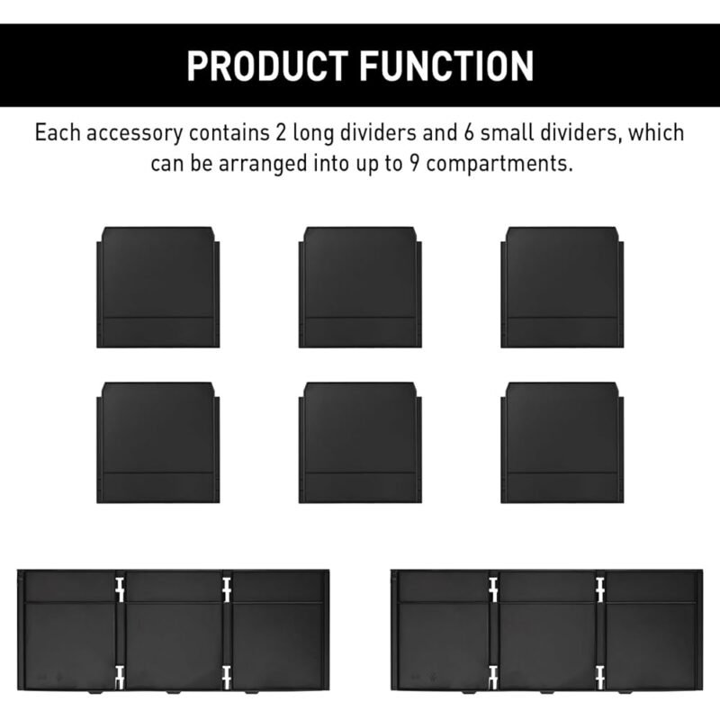 LEDBarz Organizador de Cajones para Milwaukee 3 Cajones Packout - Imagen 3