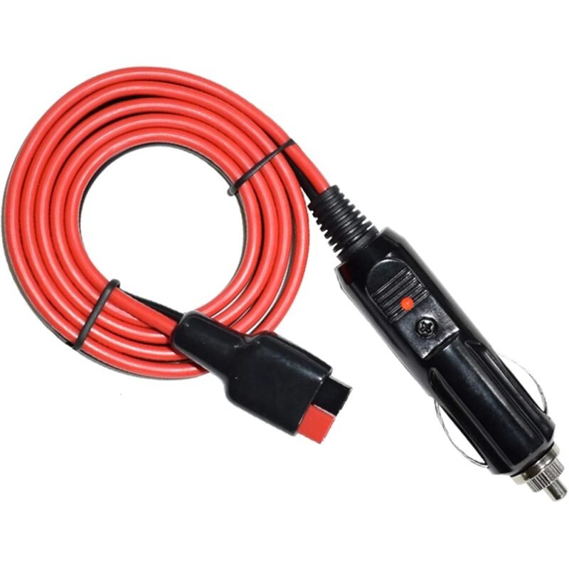 LIXINTIAN Enchufe para Encendedor de Cigarrillos de Coche 15A y Cable de Extensión 3.3 ft - Imagen 2