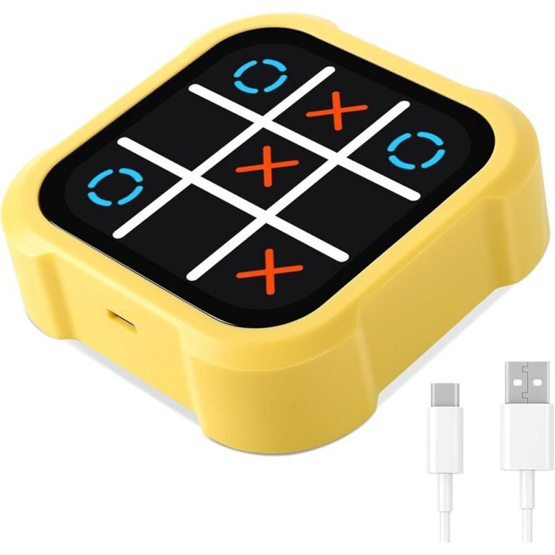 Tic Tac Toe Bolt Game Consola Electrónica 4 en 1 para Viajes