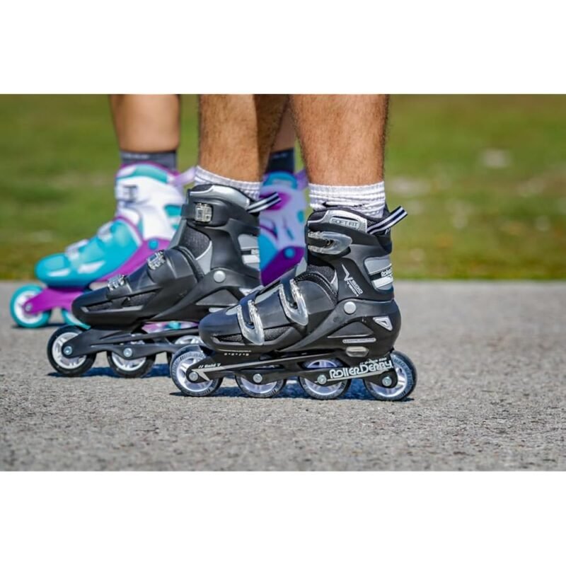 Roller Derby Patines en Línea Vtech Cobra Ajustables para Niños Adolescentes y Adultos - Imagen 8