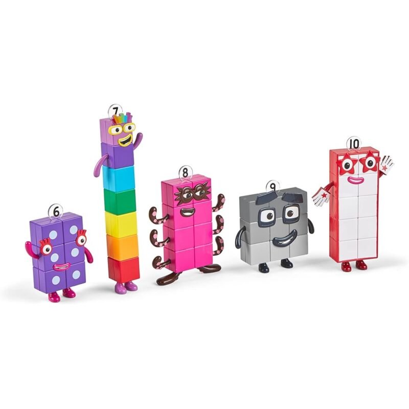 Hand2mind Numberblocks Friends Figuras de 6 a 10 para Niños - Imagen 9