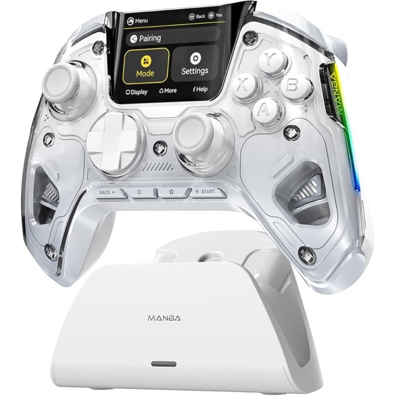 ManbaOne Controlador Inalámbrico Interactivo para Gaming PC Switch iOS Android