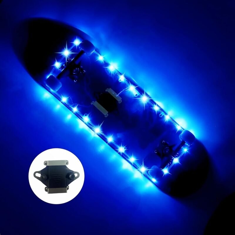 Eliteemo Luz LED para Patineta Control Remoto Impermeable y Brillante