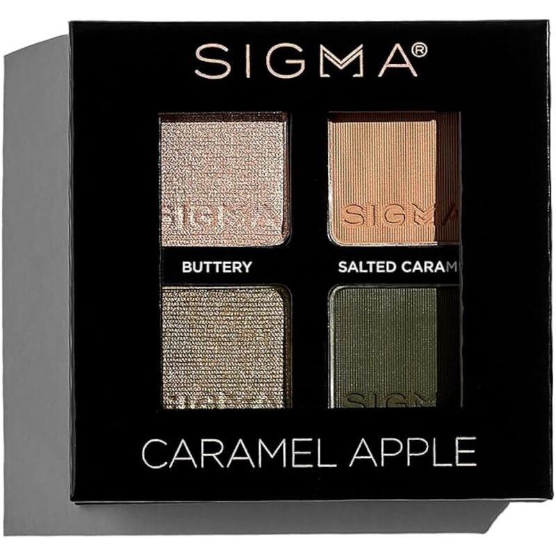 Sigma Beauty Paleta de Sombras de Ojos Cuádruple Caramel Apple - Imagen 9