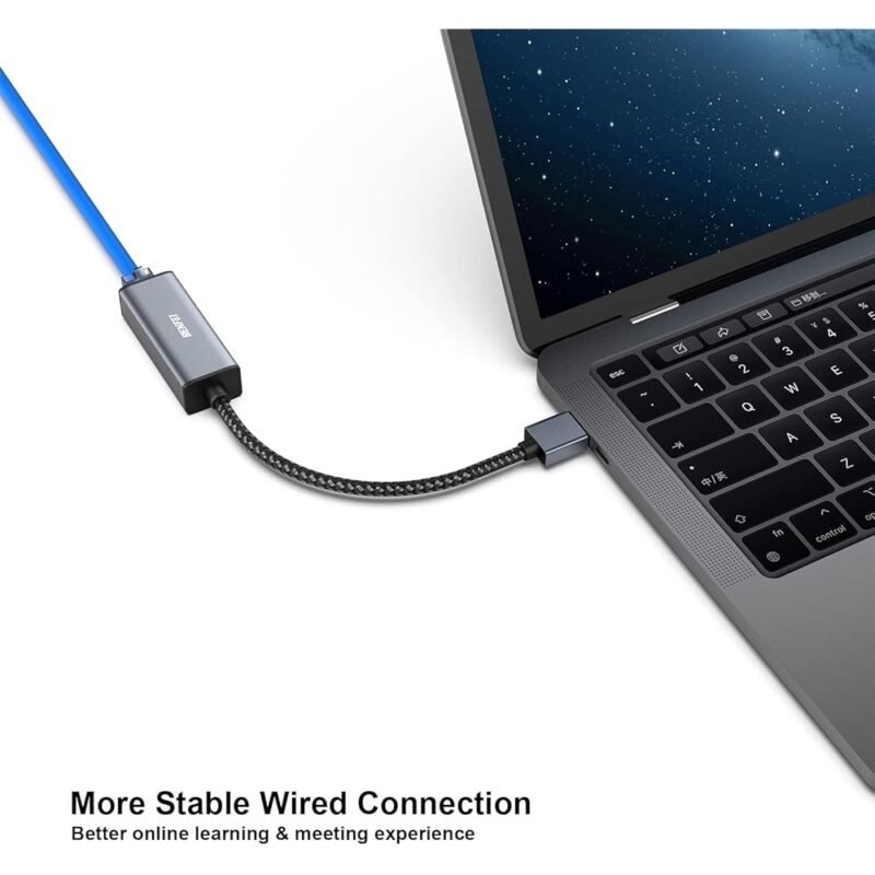 BENFEI Adaptador USB 3.0 a Gigabit Ethernet para MacBook y PC - Imagen 3