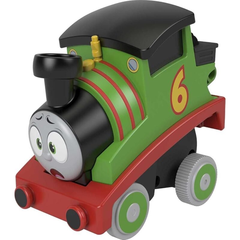 Thomas y Friends Tren de juguete Press 'n Go Stunt Percy Engine para niños