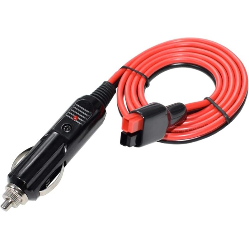 LIXINTIAN Enchufe para Encendedor de Cigarrillos de Coche 15A y Cable de Extensión 3.3 ft - Imagen 3