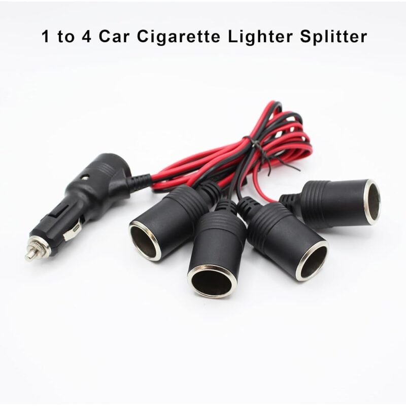 Adaptador Divisor de Enchufe XILAGHY para Encendedor de Cigarrillos 12V 24V - Imagen 4