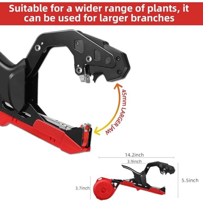 SUCA Máquina de atar plantas ligera y eficiente en color rojo - Imagen 2