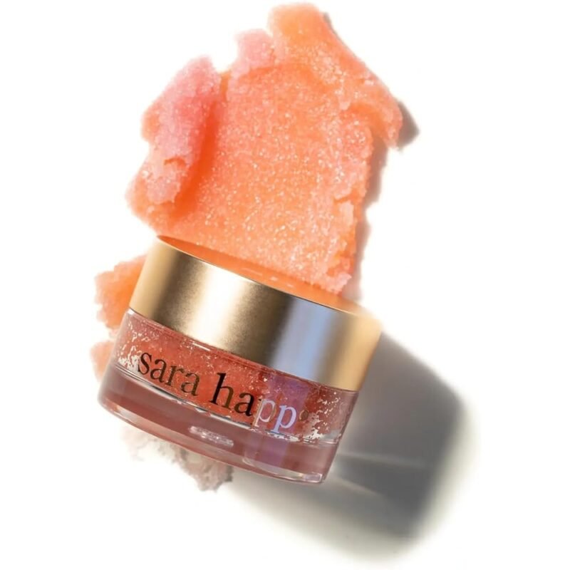 Sara Happ The Lip Scrub Exfoliante de Azúcar de Melocotón 0.5 oz - Imagen 2