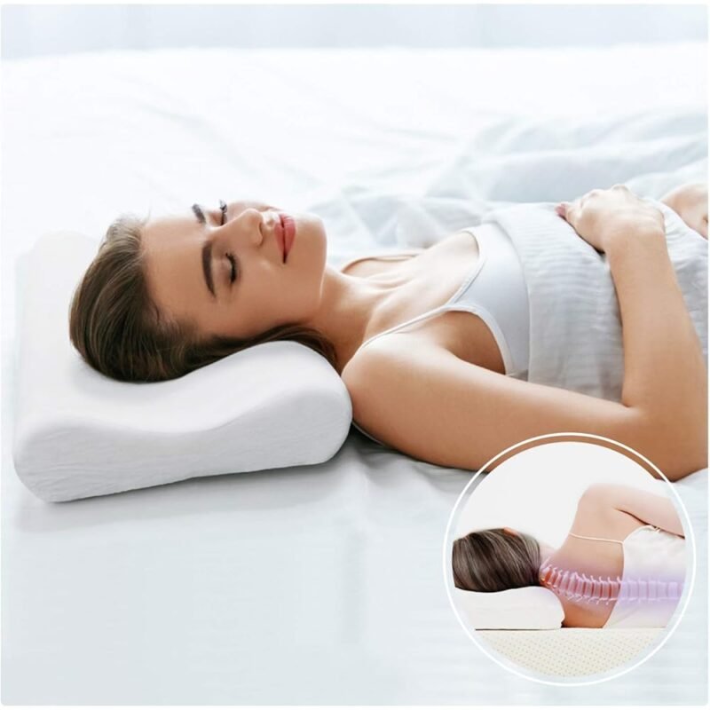 ZG Home Almohada de Bambú con Espuma Viscoelástica para Sueño Reparador - Imagen 7