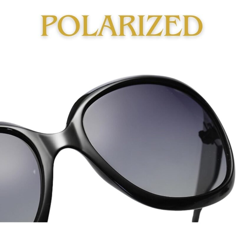 Gafas de Sol Polarizadas UV400 Negras para Protección Total - Imagen 8