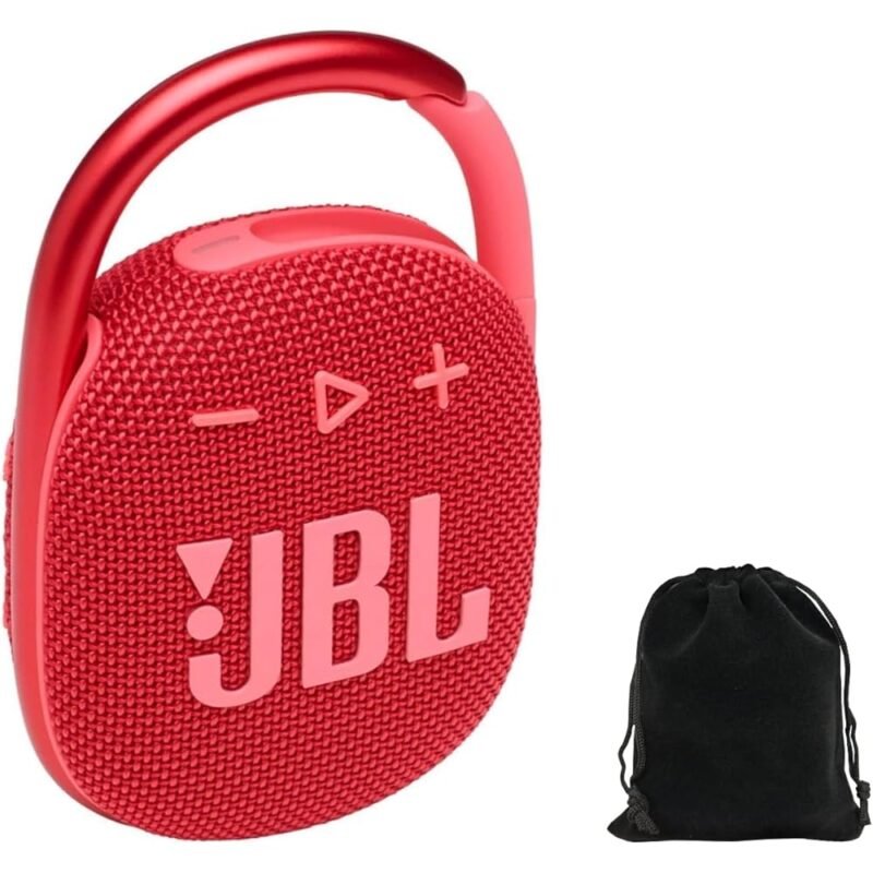 JBL Altavoz Bluetooth portátil Clip 4 rojo IP67 impermeable