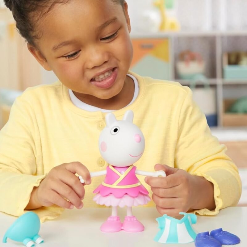 Peppa Pig Suzy Sheep Figura con 6 Accesorios de Moda para Niños - Imagen 8