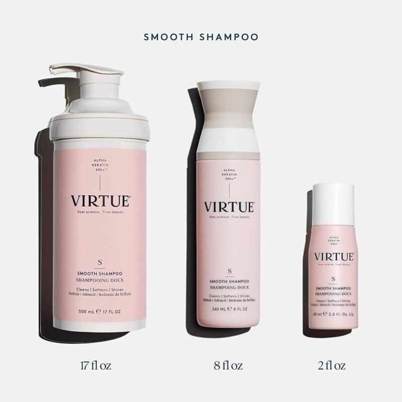 VIRTUE Champú Suave Sin Sulfato Control Encrespamiento Cabello Rizado - Imagen 5