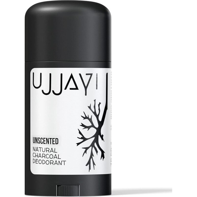 Ujjayi Desodorante Natural Con Carbón Activado Sin Perfume