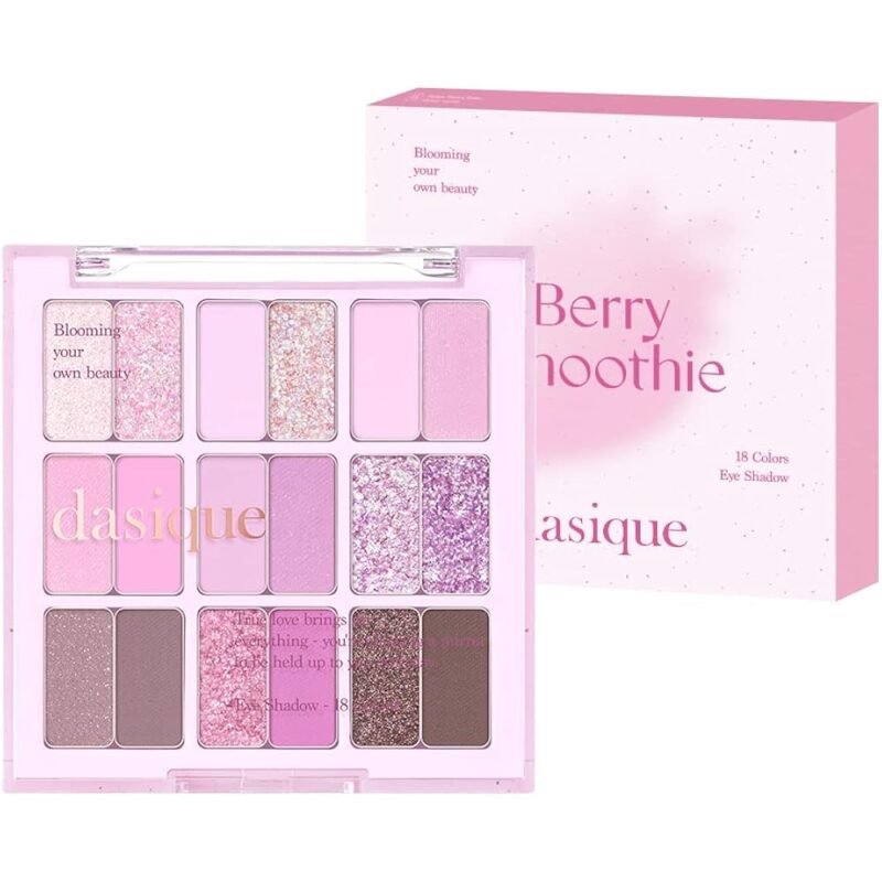 Dasique Paleta de Sombras #18 Berry Smoothie 18 Tonos Vegano