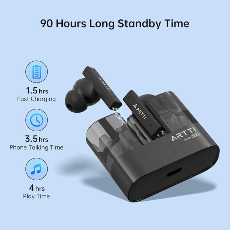 ARTTI AR03 Auriculares Bluetooth True Wireless con Cancelación de Ruido - Imagen 5