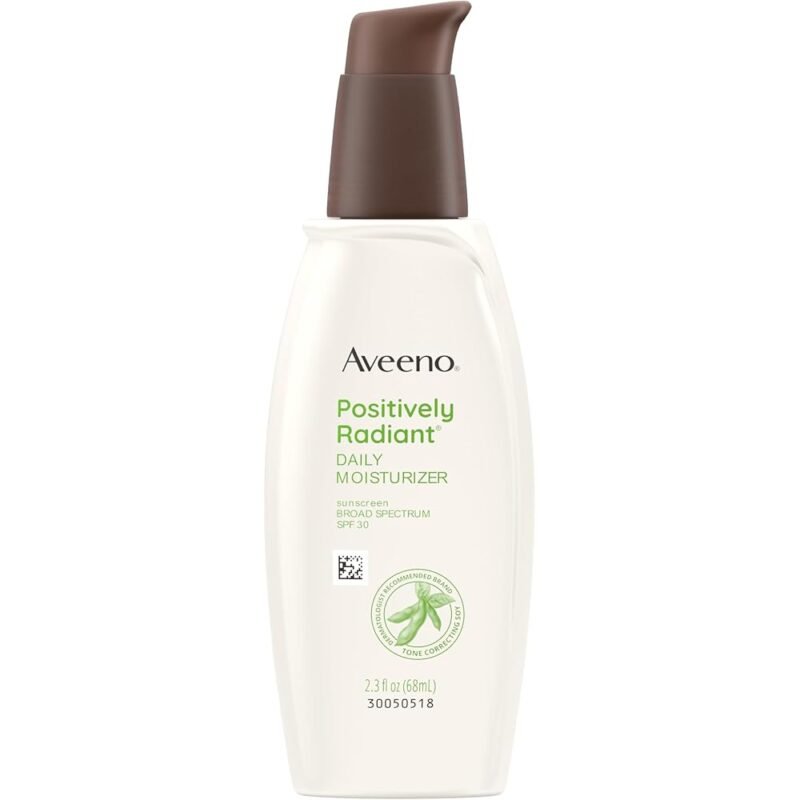 Aveeno Hidratante Facial Positivamente Radiante con Protector Solar SPF 30