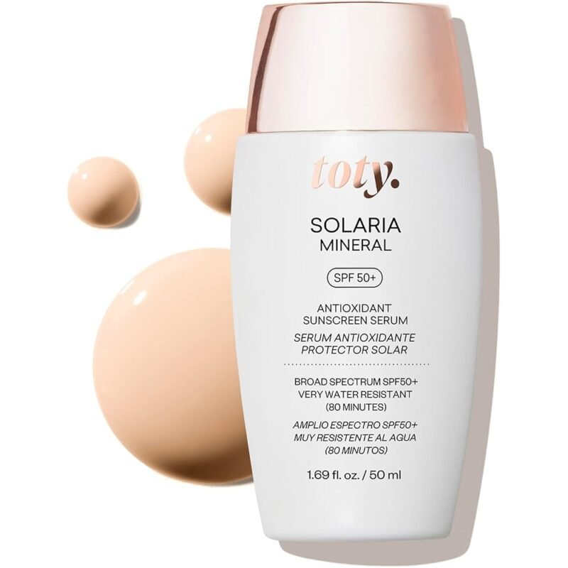 Toty Solaria Mineral SPF 50+ Suero Protector Solar Antioxidante Facial