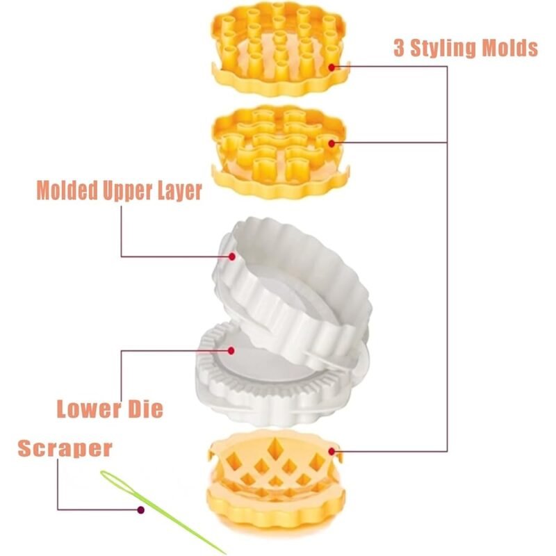 Mini Plato para Tartas 3 Formas Multiusos para Pasteles Hechos a Mano - Imagen 3