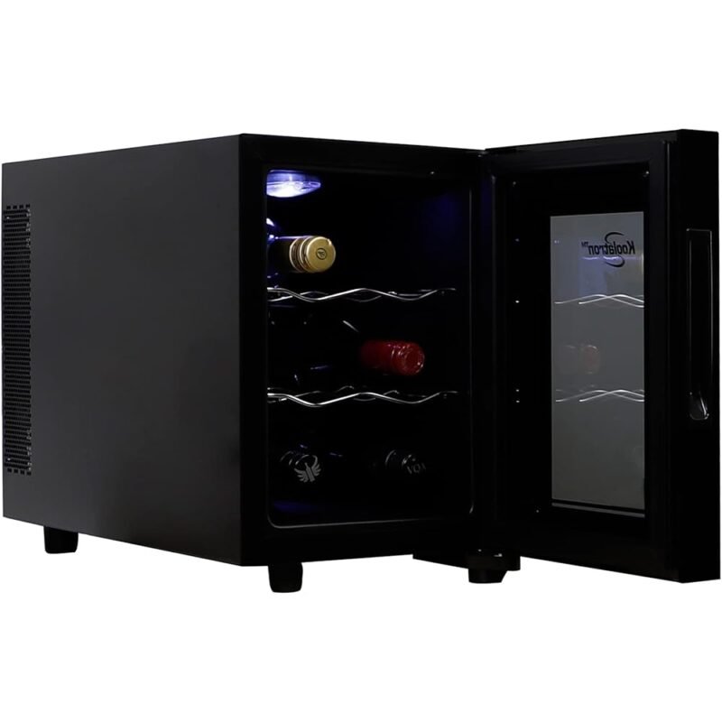 Koolatron Urban Series Enfriador de vino 6 botellas compacto