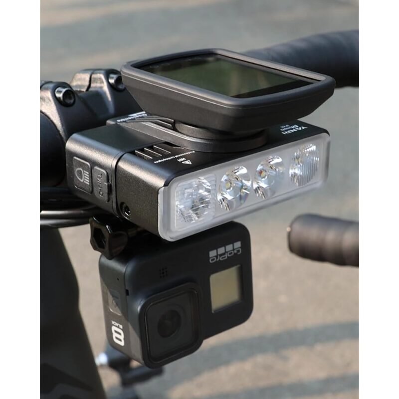 YANRI Luces de Bicicleta LED Impermeable 2800 Lúmenes para Conducción Nocturna - Imagen 6