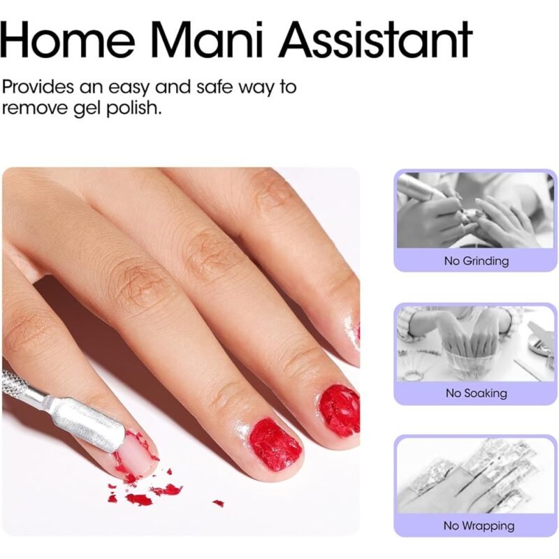 Gellen Kit removedor de esmalte de gel rápido y fácil en casa - Imagen 7