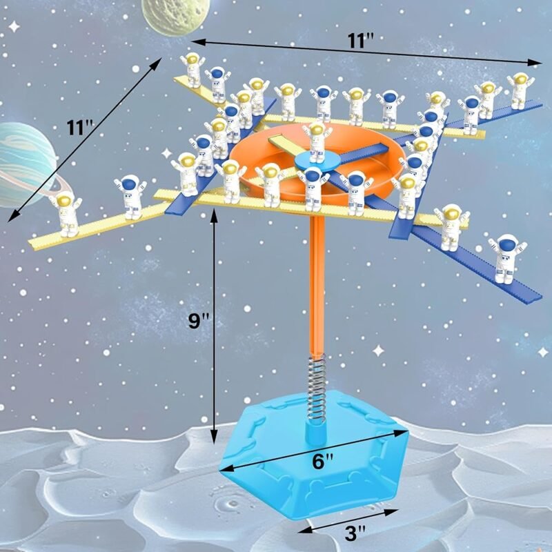 DR.DUDU Juego de mesa de equilibrio de astronautas para niños y adultos - Imagen 8