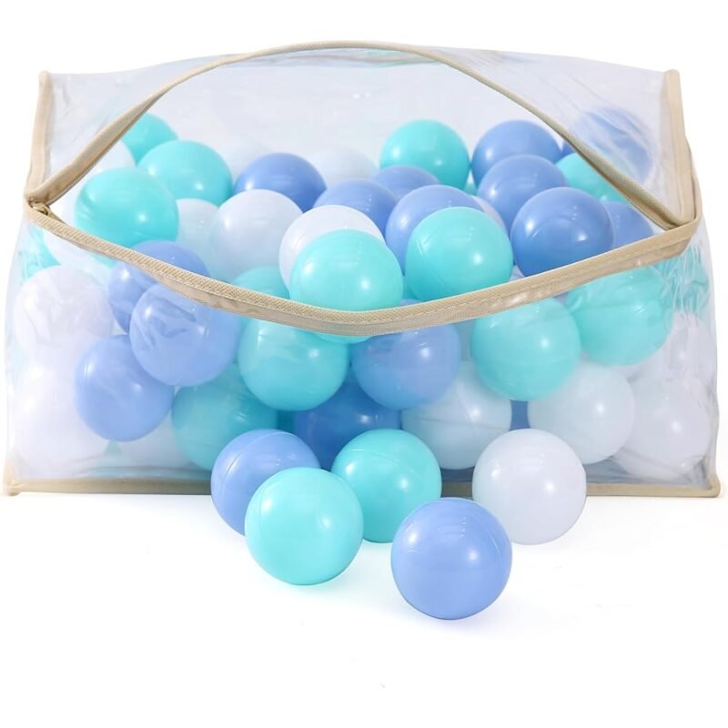 MoonxHome Pelotas de Plástico para Piscinas de Niños 100 Piezas - Imagen 5