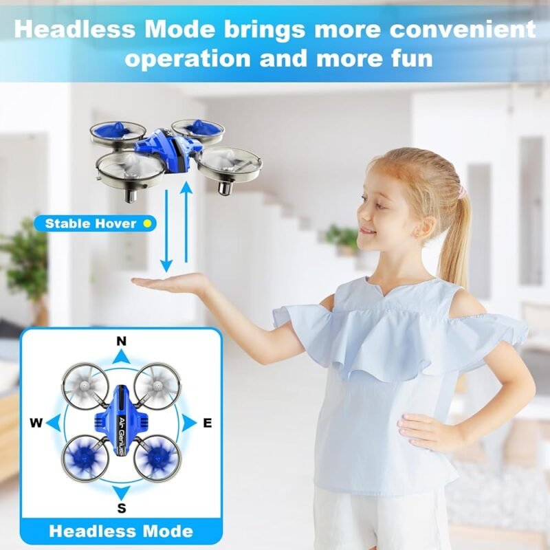 Oddire Mini Dron para Niños y Adultos 2 en 1 con Auto - Imagen 4