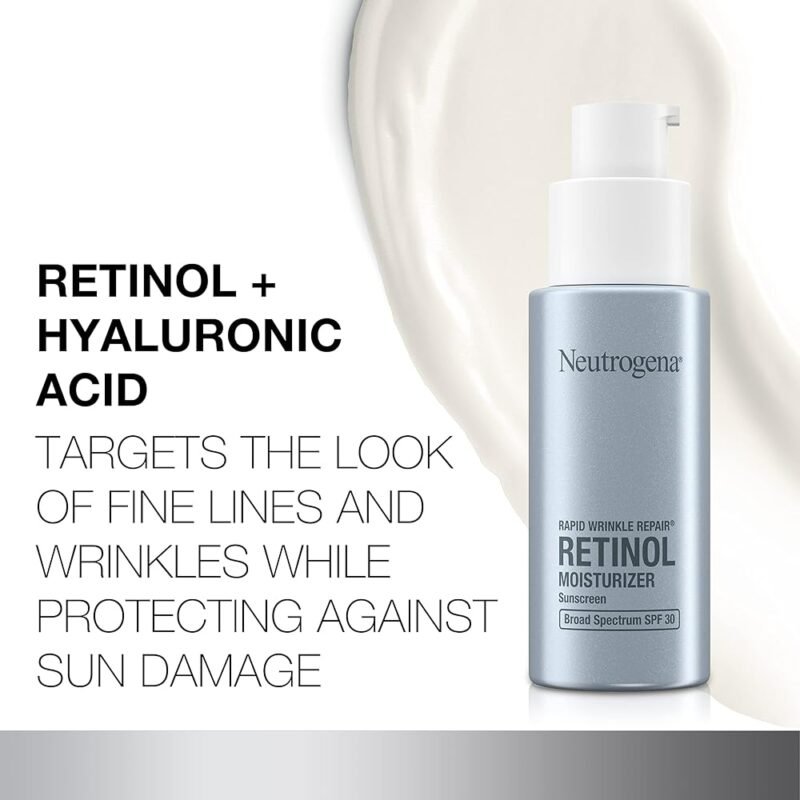 Neutrogena Crema Hidratante Antiarrugas Rapid Wrinkle Repair con SPF 30 - Imagen 4