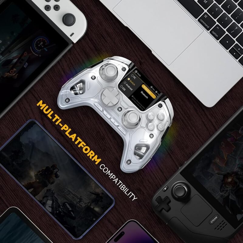 ManbaOne Controlador Inalámbrico Interactivo para Gaming PC Switch iOS Android - Imagen 5