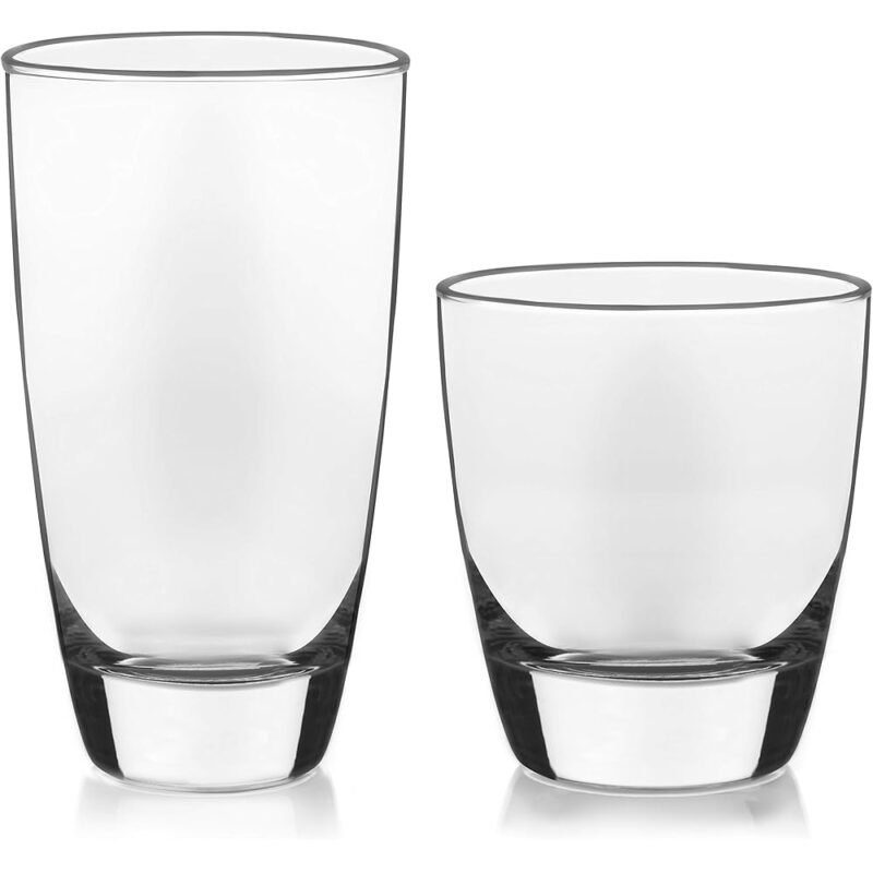 Libbey Classic Juego de Vasos Largos y Whisky 16 Piezas - Imagen 3