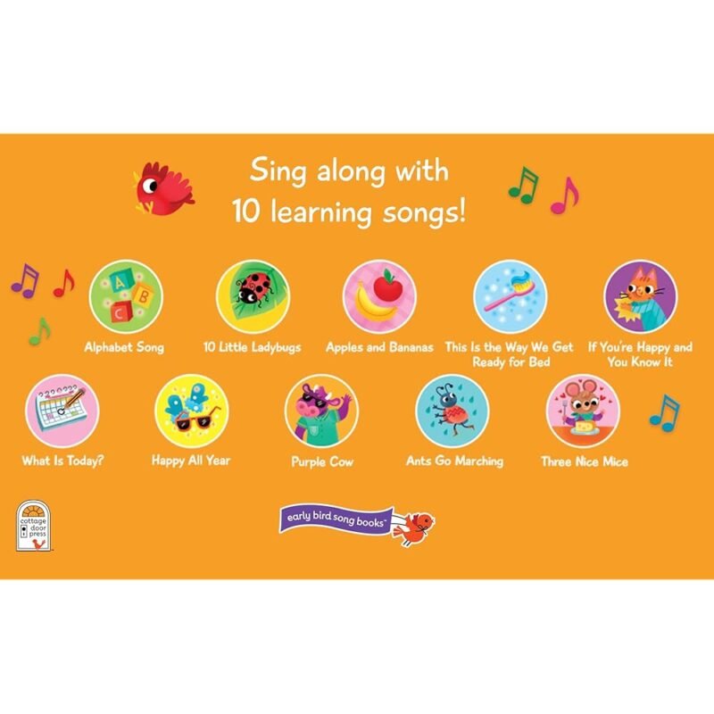 ABC & 123 Learning Songs Libro Interactivo de Canciones para Niños - Imagen 4