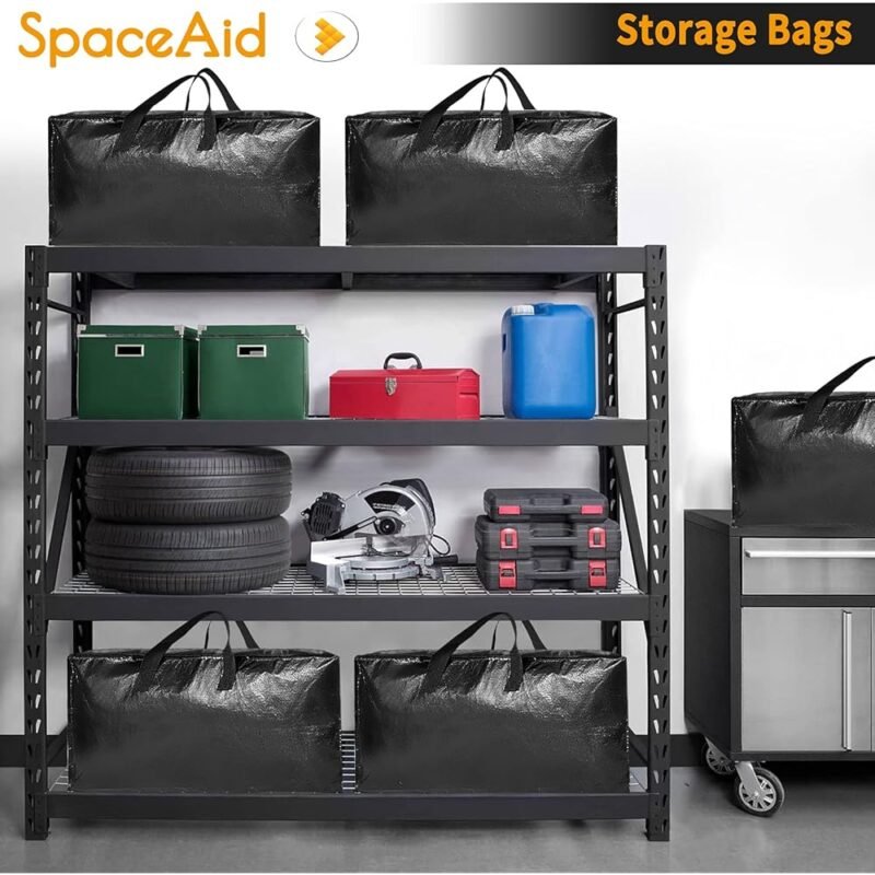 SpaceAid Bolsas de Mudanza Resistentes con Correas de Mochila - Imagen 3