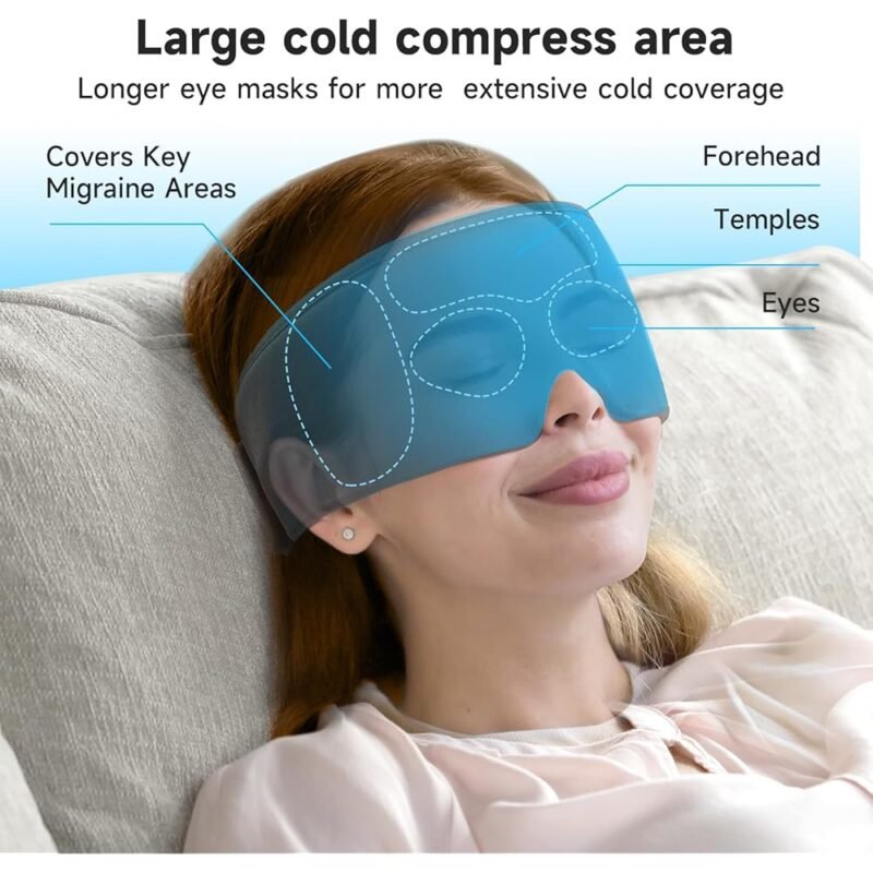 MÁSCA BANDA FRÍA REFRESCANTE PARA OJOS DE UMISLEEP - Imagen 4