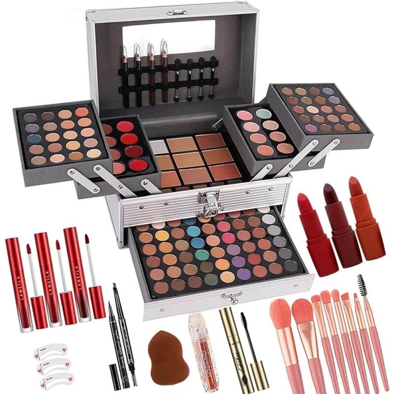 UNIFULL Kit completo de maquillaje de 132 colores todo en uno para mujer