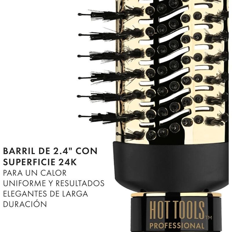 HOT TOOLS Pro Artist Voluminizador y Soplador Desmontable de 24 Quilates - Imagen 3