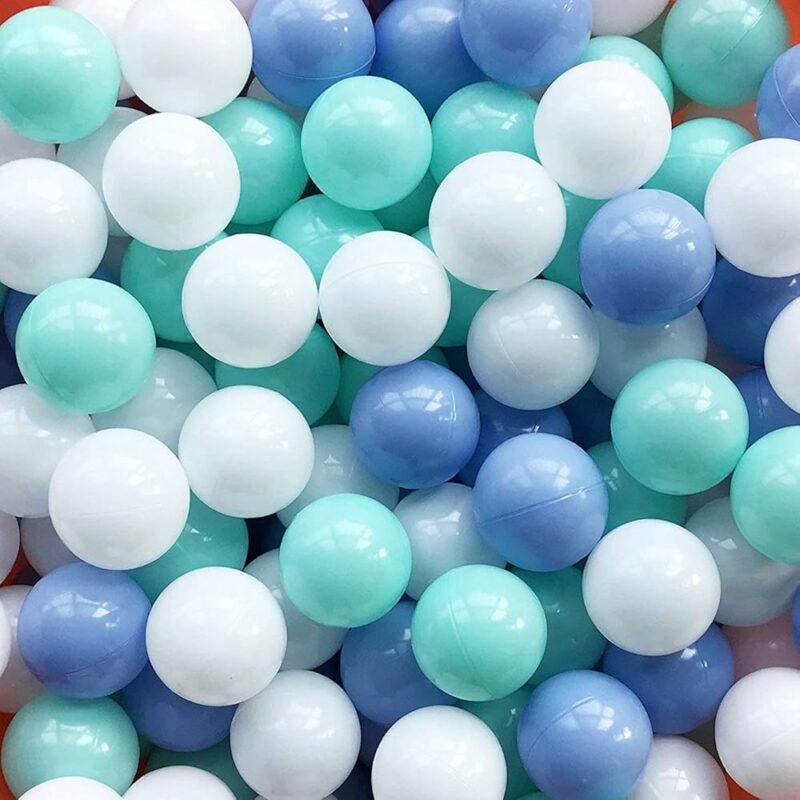 MoonxHome Pelotas de Plástico para Piscinas de Niños 100 Piezas