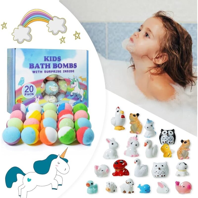 Set de Regalo de Bomba de Baño con Juguetes Sorpresa para Niños - Imagen 3