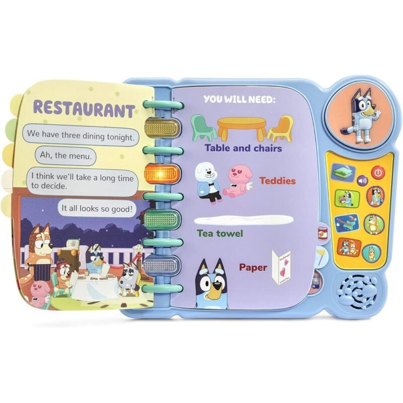 VTech Libro de Juegos de Bluey Interactivo para Niños - Imagen 3