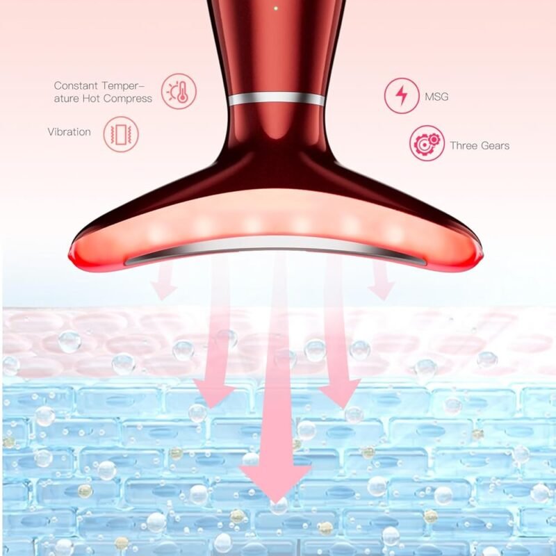 Masajeador Facial Ihelol 3 Modos y Vibración para Cuidado de la Piel - Imagen 2