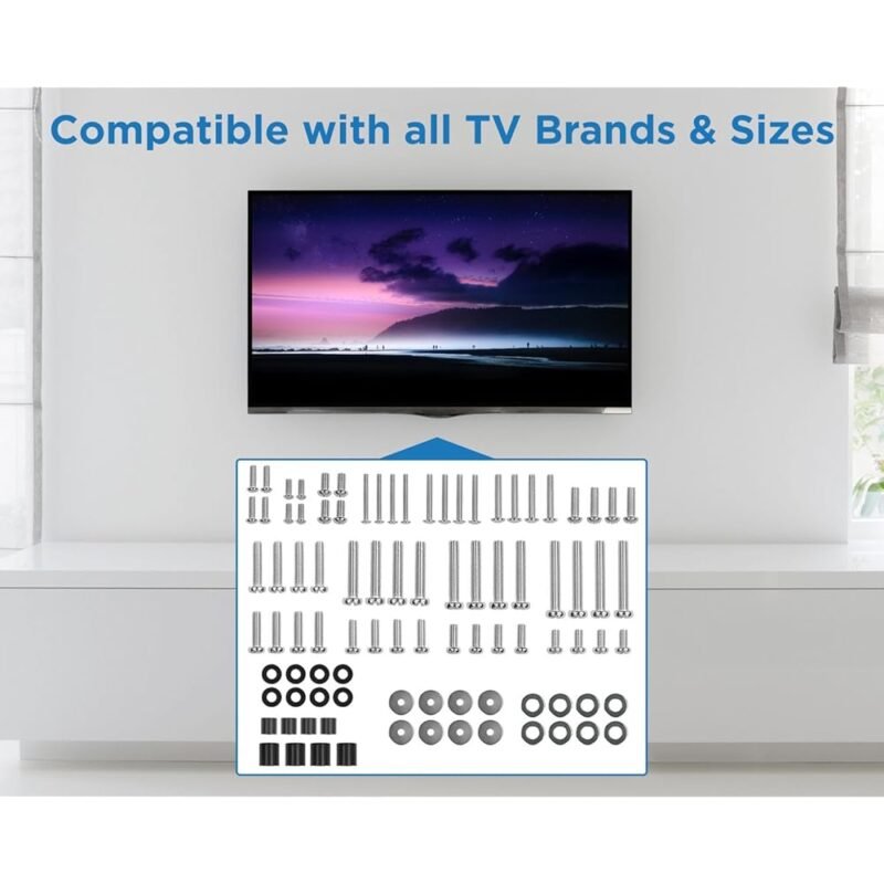 Mount-It! Kit de Accesorios de Montaje de TV Tornillo Universal VESA - Imagen 3