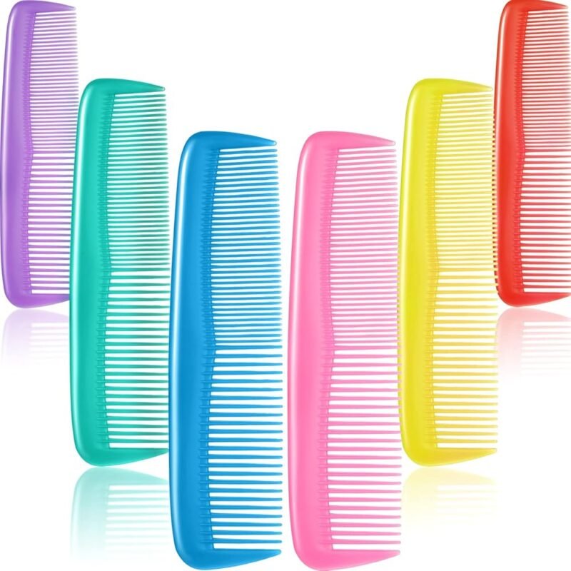 Juego de 12 Peines de Pelo Leinuosen Colores Vibrantes para Estilizar tu Cabello