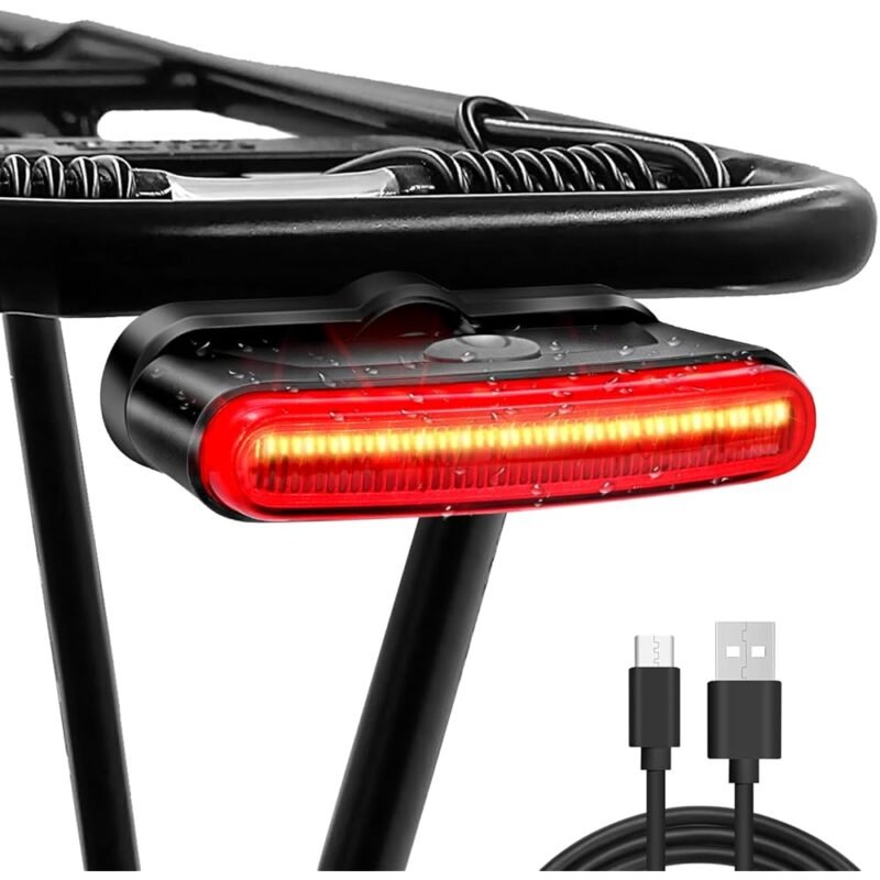 G2FS LITH Luz Trasera Recargable para Bicicleta 150 lm Impermeable IPX6