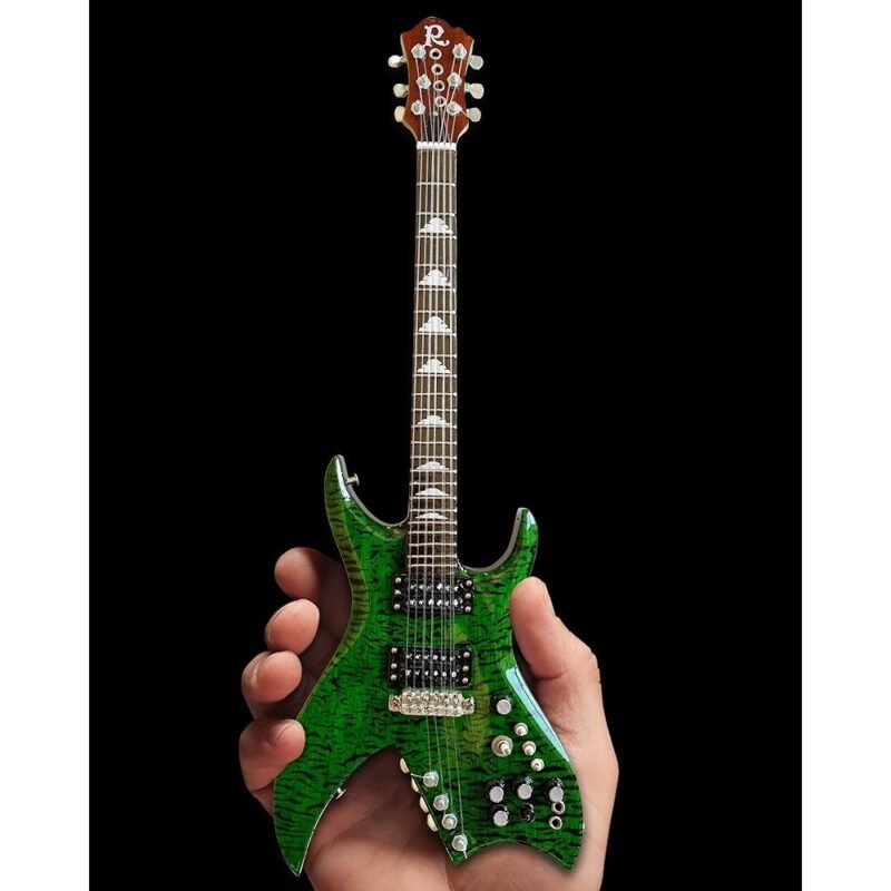 AXE HEAVEN Mini Guitarra Coleccionable B.C. Rich Bich Réplica 1:4 - Imagen 3