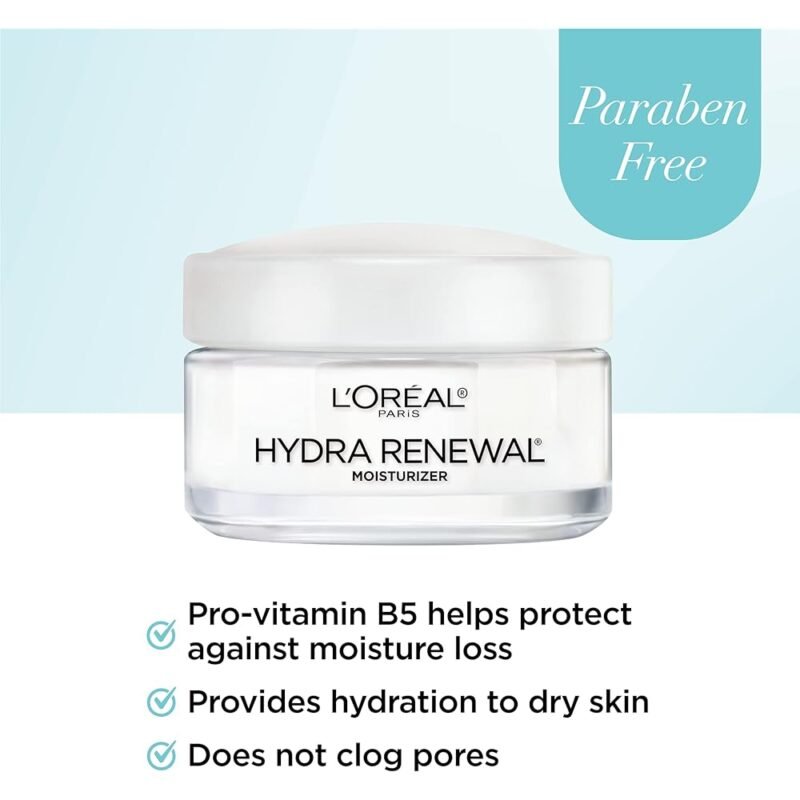 L'Oreal Paris Skincare Hydra-Renewal Hidratante Facial 100ml - Imagen 4